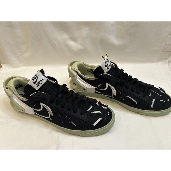 NEW Nike x Acronym Blazer Men's Shoes 'Black Olive Aura' DO9373-001 Size 7.5M - Picture 6 of 6